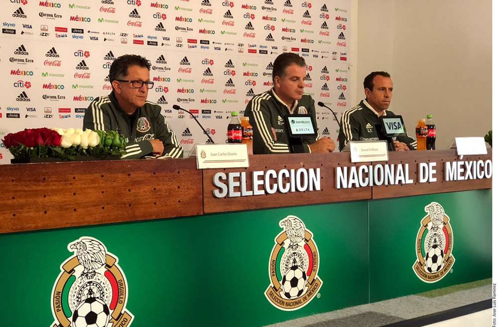 Juan Carlos Osorio anunció la convocatoria ara enfrentar a Bélgica y a Polonia
