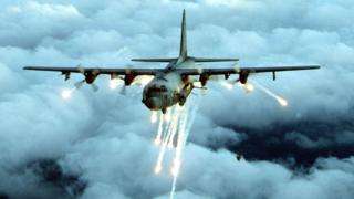 El videojuego simula el ataque de un AC-130. / Getty