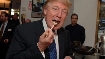 No por nada Trump se encuentra en el límite de la obesidad y con problemas de colesterol.