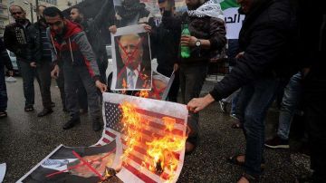 Las protestas desatadas en Medio Oriente. EFE