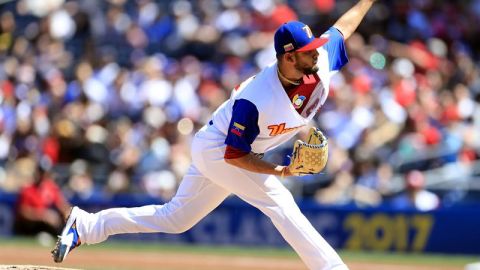 Martín Pérez, lanzador de Texas Rangers. EFE