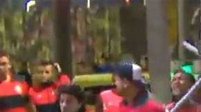 Previo a la final de la Copa Sudamericana se desataron varios disturbios