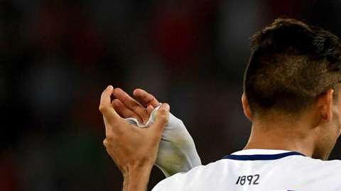 Víctor Guzmán anotó el gol del triunfo a tres minutos del final del segundo tiempo extra