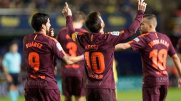 Lionel Messi marcó su gol 525 frente a Villarreal