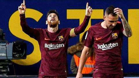 Barcelona se impuso a Villarreal en su casa y mantiene el liderato en La Liga.