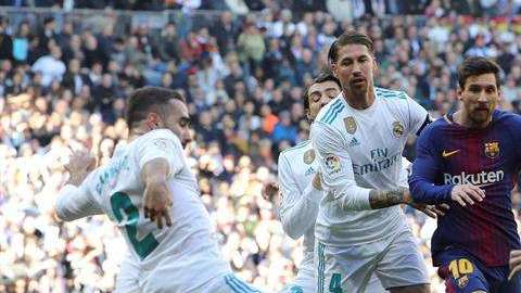 Real Madrid cerró mal el 2017 ante el FC Barcelona en el Clásico, pero aún así mantiene la hegemonía en todos los órdenes. (Foto: EFE/Kiko Huesca)