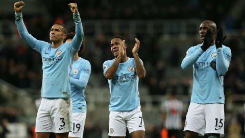 Manchester City derrotó 1-0 al Newcastle United