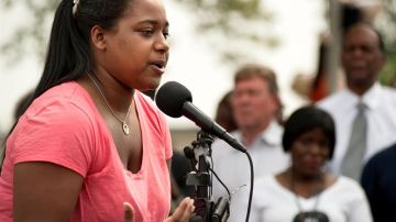 Erica Garner se convirtió en una activista de los derechos de la comunidad afroamericana.
