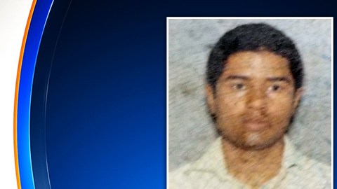 El hombre fue trasladado al hospital.