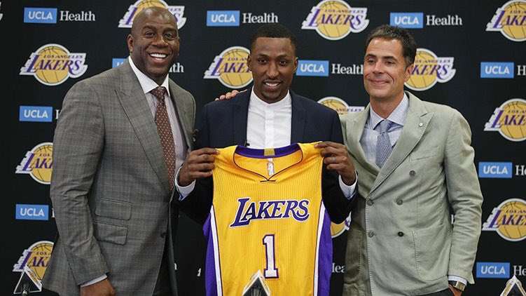 Kentavious Caldwell-Pope llegó esta temporada a Los Angeles Lakers