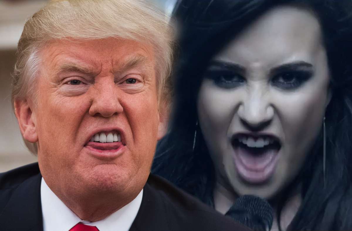A Demi Lovato no le gustó que Donald Trump fuera finalista para la "Persona del Año" en la revista Time