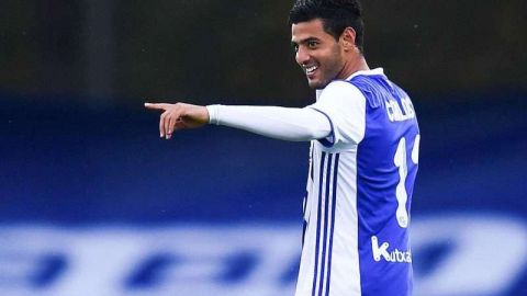 Carlos Vela jugaría su último partido de competencias europeas con la Real Sociedad.