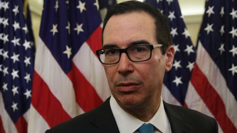 El Secretario del Tesoro Steven Mnuchin en una conferencia de prensa sobre la reforma impositiva el pasado 7 de noviembre en Capitol Hill, Washington, DC. (Alex Wong/Getty Images)