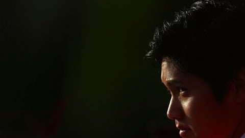 Shohei Ohtani el japonés sensación de Los Angeles Angels está lesionado.  (Foto: Joe Scarnici/Getty Images)