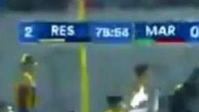 Lamentable violencia se vivió la noche del miércoles en el estadio Morazán de San Pedro Sula en Honduras.