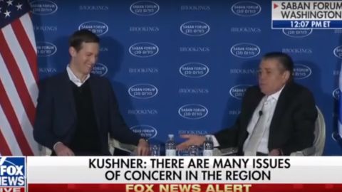 A Jared Kushner le ganaron los nervios.