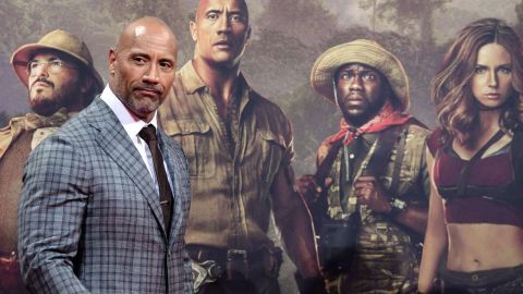 Dwayne Johnson estrena Jumanji: Bienvenidos a la jungla