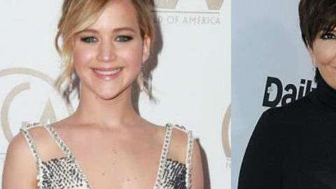 Jennifer Lawrence y Kris Jenner.
