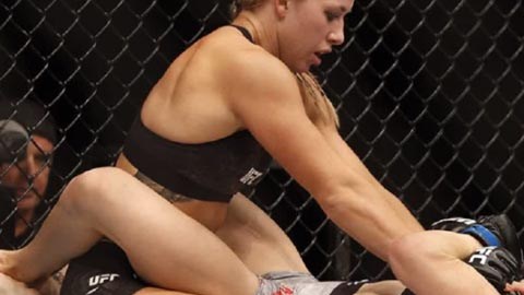 Fue una bochornosa jornada para Ángela Magaña ante Amanda Cooper.
