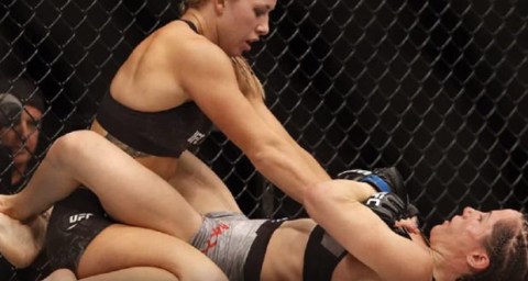 Fue una bochornosa jornada para Ángela Magaña ante Amanda Cooper.