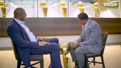 Magic Johnson e Isiah Thomas terminaron sus rencillas de hace 26 años