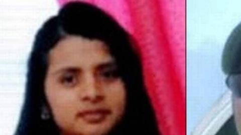 La madre sospecha que su hija (izquierda) mantenía un relación con su padrastro (derecha).