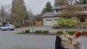 La niñera fue valiente y se enfrentó a la ladrona.