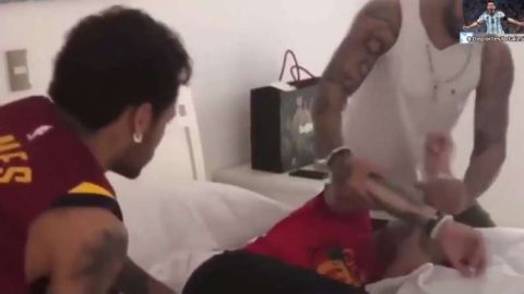 Neymar le hizo una broma pesada a un amigo
