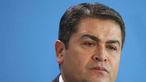 Hernández fue declarado vencedor tras un polémico proceso electoral./Getty