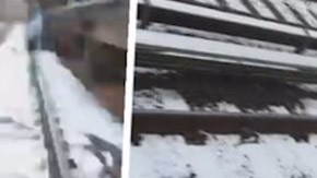 La escena fue grabada en la Avenida H.