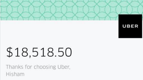 Cargo de Uber