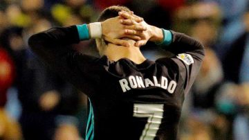 Cristiano Ronaldo y otro mal día del Madrid. EFE