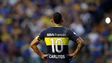 Carlos Tevez a su vuelta a Boca Juniors.