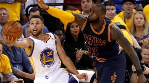 LeBron James y Stephen Curry serán los capitanes. EFE