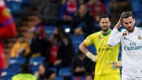 El Real Madrid no pudo vencer en su casa al Numancia en los octavos de final de la Copa del Rey. (Foto: EFE / Rodrigo Jiménez)