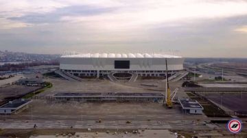 El estadio Arena Rostov presenta retrasos en la construcción