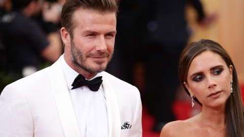 David y Victoria Beckham. Getty Images