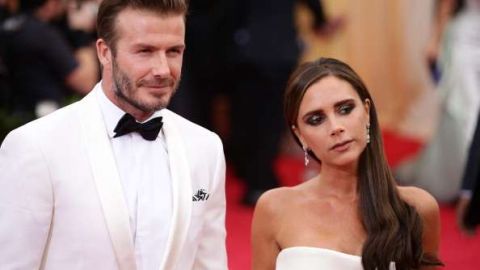 David y Victoria Beckham. Getty Images