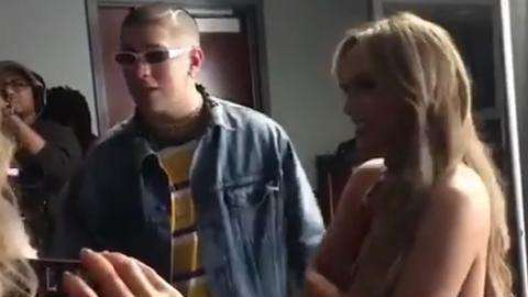 Jennifer López y Bad Bunny.