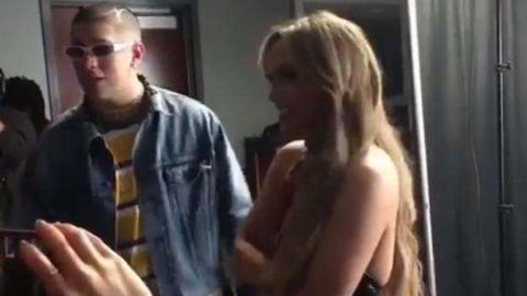 Jennifer López y Bad Bunny.