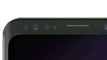 Tiene el aspecto frontal del S8, pero cambia la ubicación del sensor de huellas digitales.