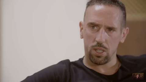 Franck Ribery recibió comentarios muy crueles por su cicatriz