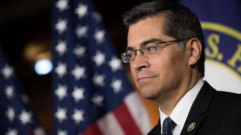 Xavier Becerra, primer fiscal general latino del estado de California.