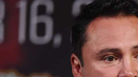 Oscar de la Hoya, exboxeador y promotor. Getty Images