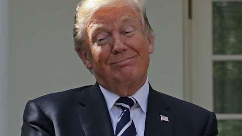 Donald Trump, presidente de los Estados Unidos.