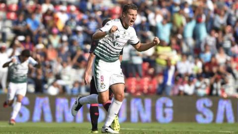 El argentino Julio Furch quiere ser campeón goleador con Santos Laguna. (Foto: Imago7/ Gerardo Flores)