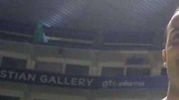 Landon Donovan durante su presentación como refuerzo del León. Foto: Imago7/Sebastian Laureano