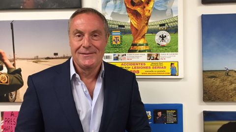 Andrés Cantor ya se alista para volver a narrar una Copa del Mundo para la televisión hispana en Estados Unidos.