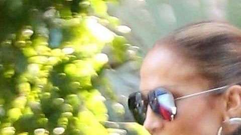 Jennifer López en Beverly Hills.