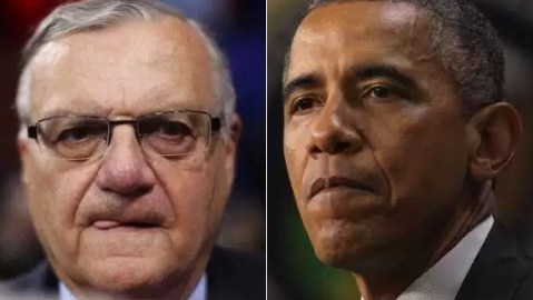 Joe Arpaio afirma que el acta de nacimiento de Barack Obama es falsa.